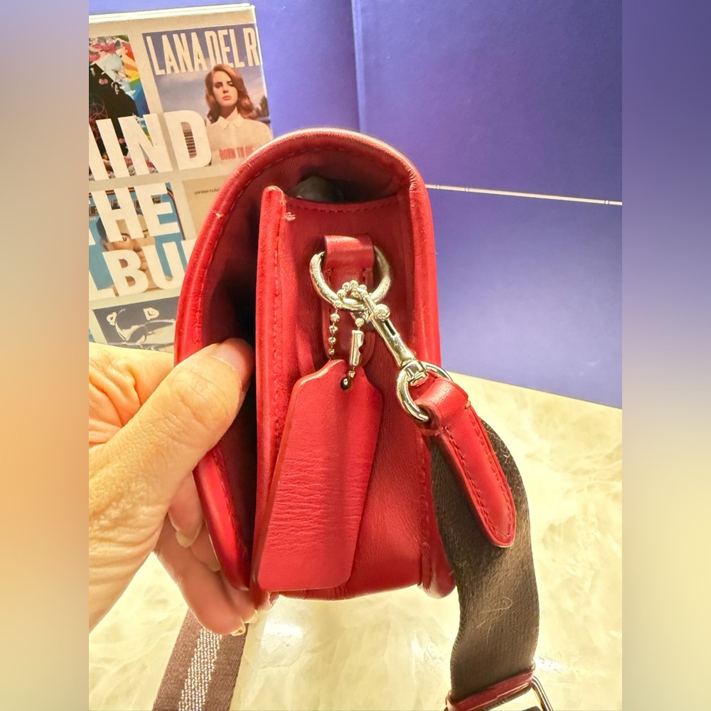 COACH Penny Varsity Patches Crossbody Bag - Picture 6 of 16